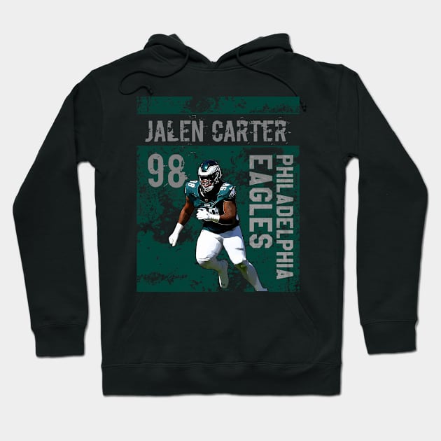 Jalen carter || philadelphia eagles Hoodie by Aloenalone